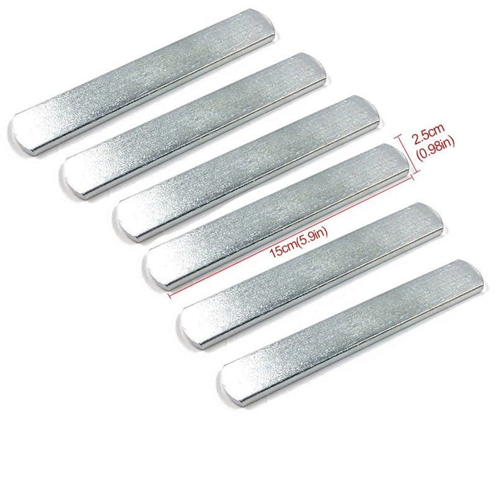 1.2KG Steel Plates For Weighted Training Vests & Wearables - Flamin' Fitness