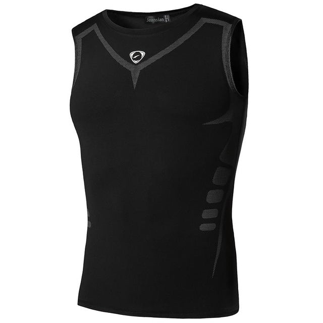 Men's Essentials Patterned Quick Dry Sleeveless Workout Top - Flamin' Fitness