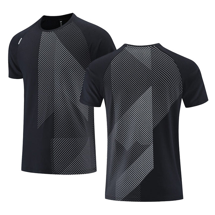 Men's Trilateral Dry Fit T-Shirt - Flamin' Fitness