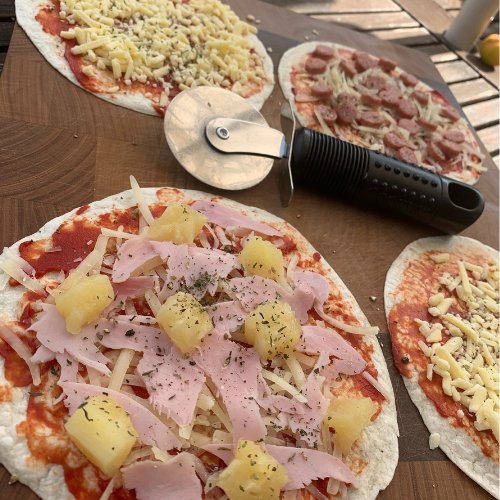 Wrap Pizza - Flamin' Fitness