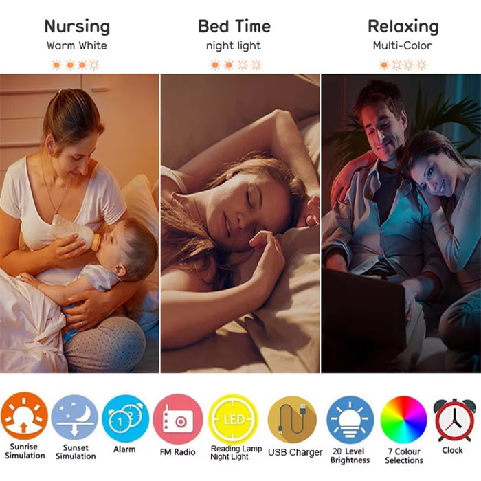 Sunrise Wake-Up Alarm Clock