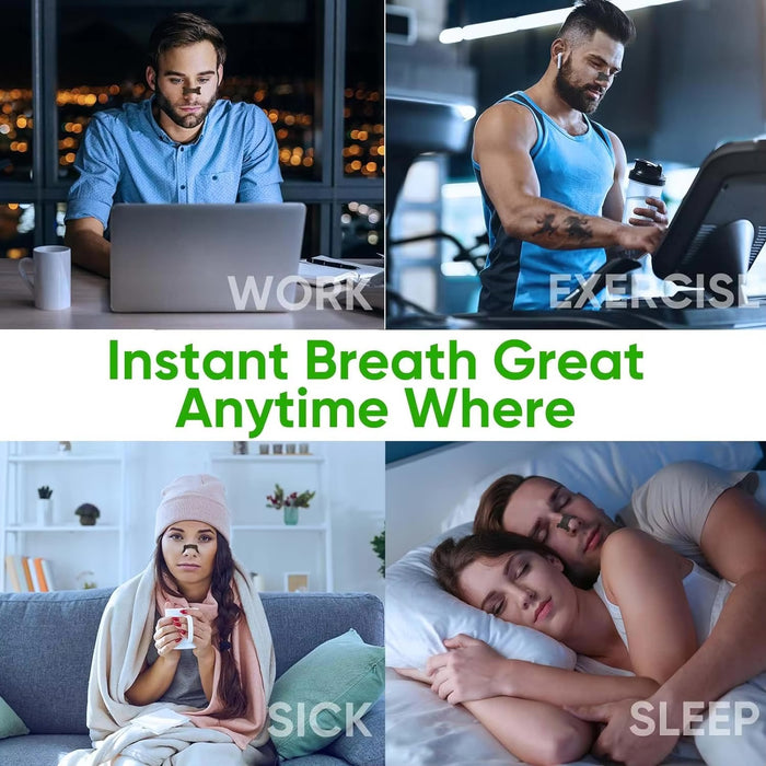 Nose Breathing Nasal Strips (30 Pack)