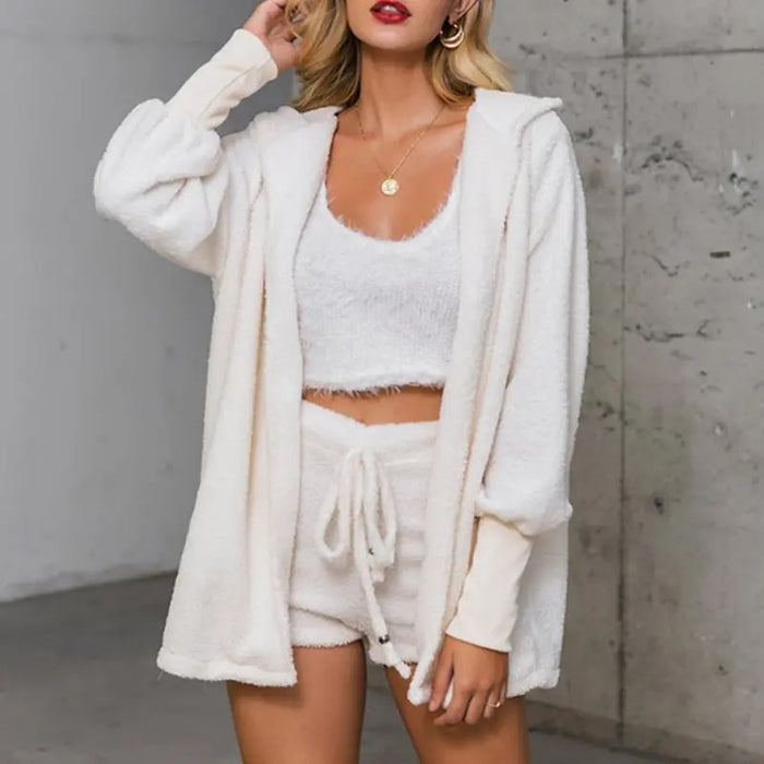 SnuggleSoft Fleece Loungewear Short Set