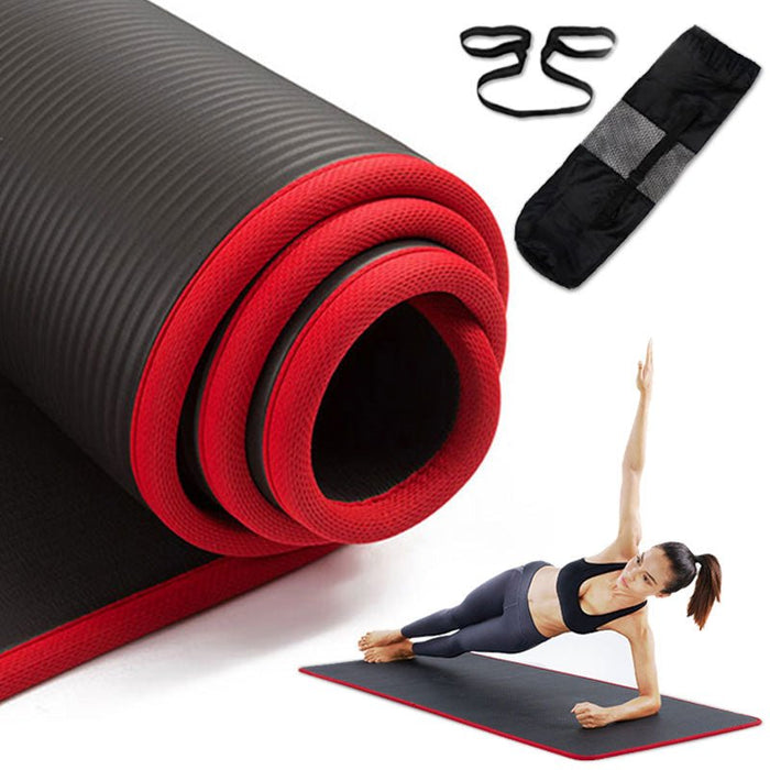 10mm Extra Thick Non-Slip Yoga Mat - Flamin' Fitness