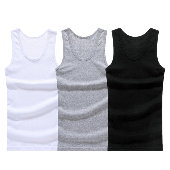 3x Men's Essentials Tank Top Bundle (Value Pack) - Flamin' Fitness