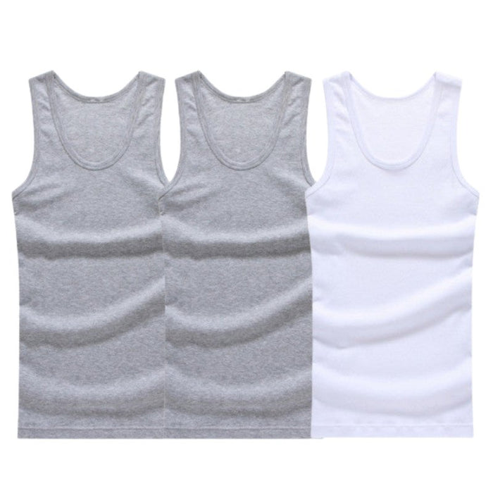 3x Men's Essentials Tank Top Bundle (Value Pack) - Flamin' Fitness