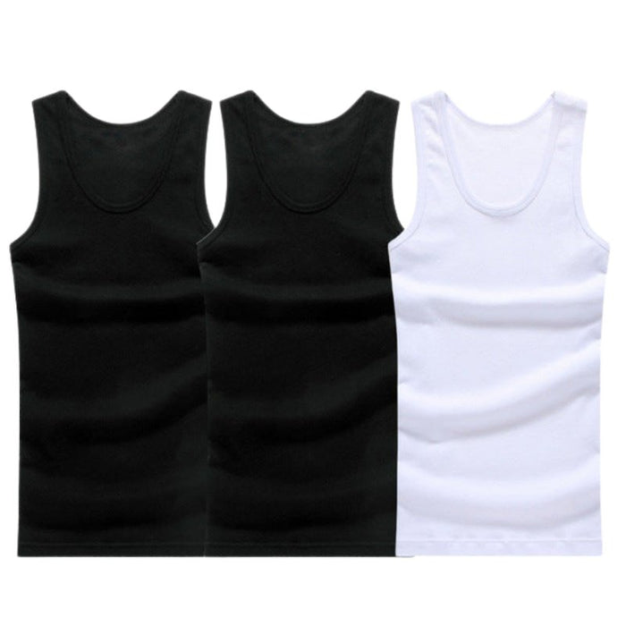 3x Men's Essentials Tank Top Bundle (Value Pack) - Flamin' Fitness