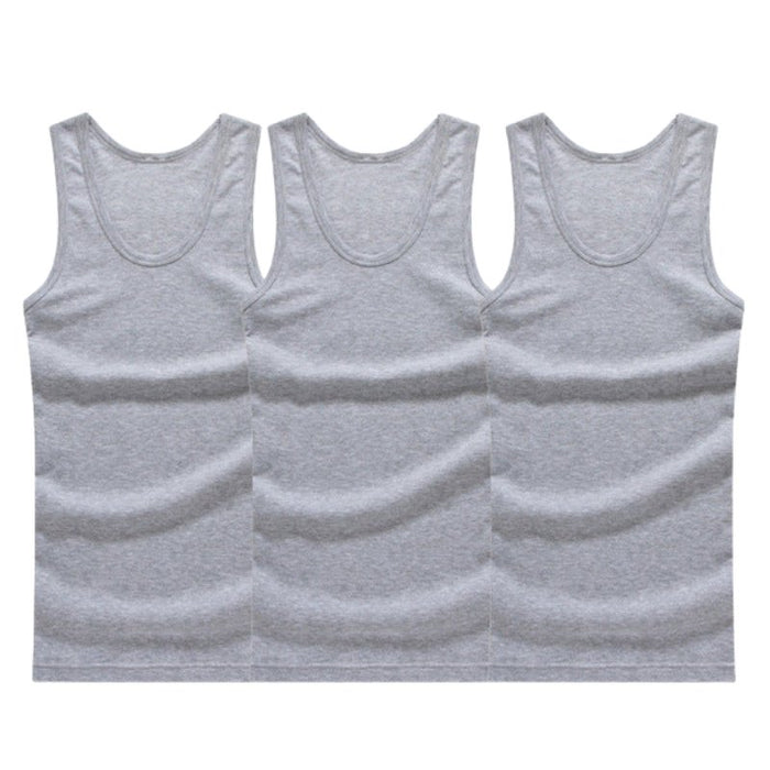3x Men's Essentials Tank Top Bundle (Value Pack) - Flamin' Fitness