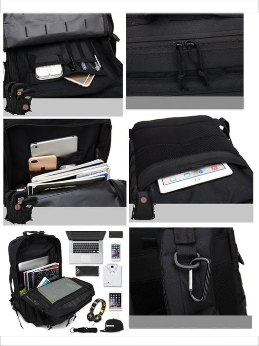 50L Tactical Backpack - Flamin' Fitness