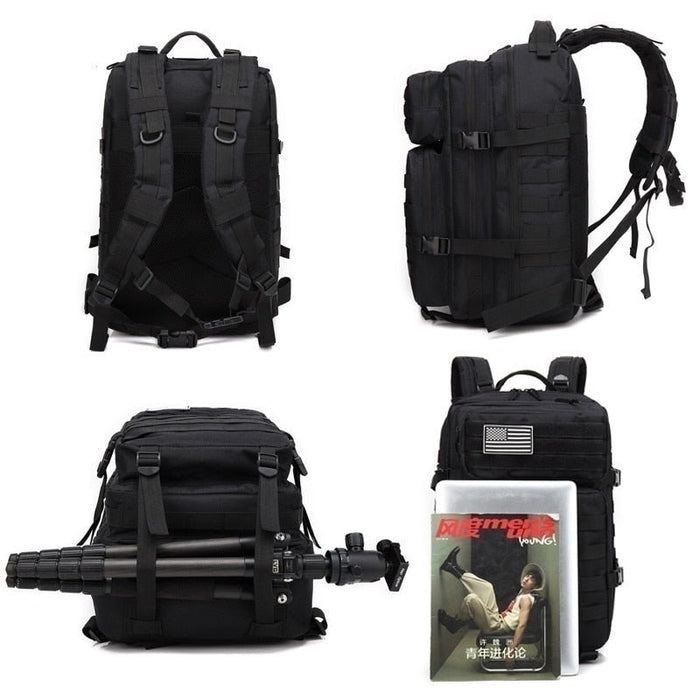 50L Tactical Backpack - Flamin' Fitness