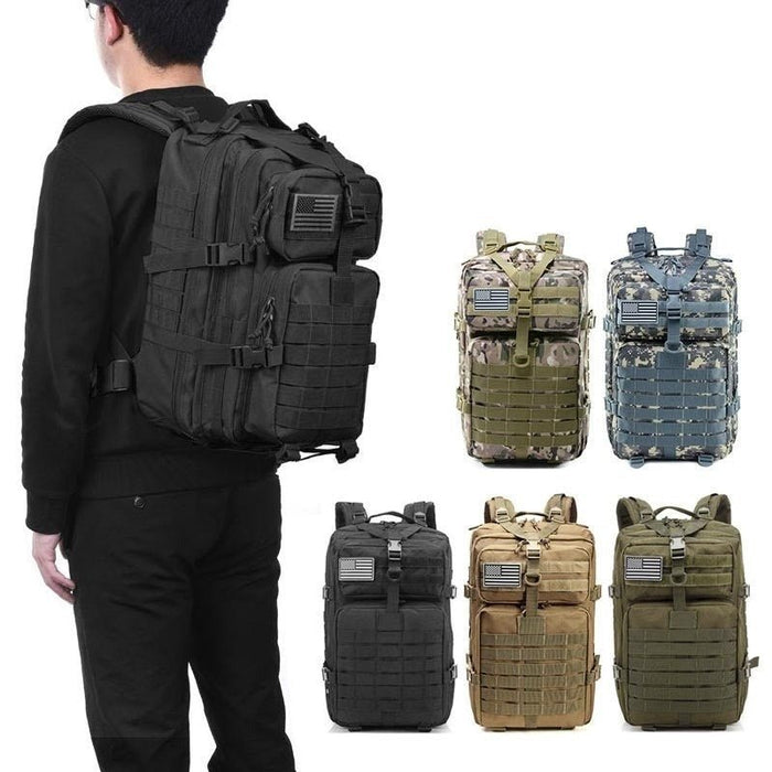 50L Tactical Backpack - Flamin' Fitness