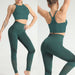 ActiveArrow Performance Open-Shoulder Sports Bra & Leggings Gym Set - Flamin' Fitness