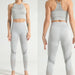 ActiveArrow Performance Open-Shoulder Sports Bra & Leggings Gym Set - Flamin' Fitness