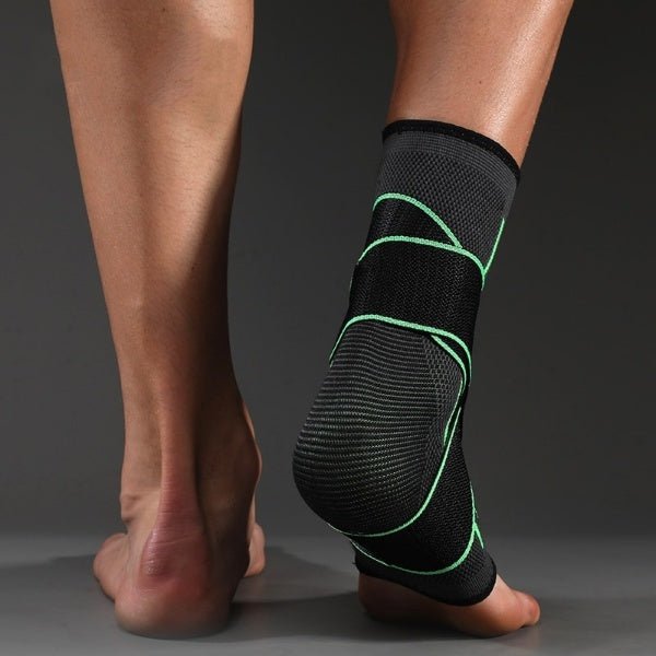 Ankle Support Sleeve With Bandage - Flamin' Fitness