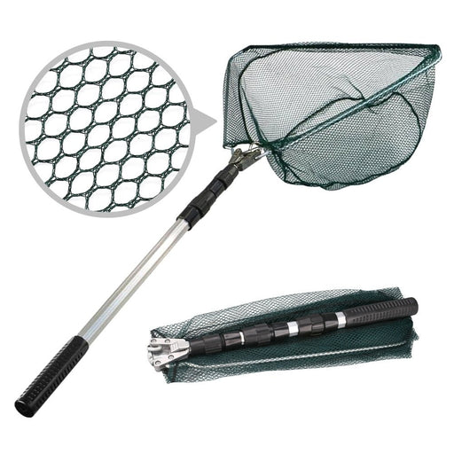 AquaGrip 130cm Aluminium Fishing Net - Flamin' Fitness