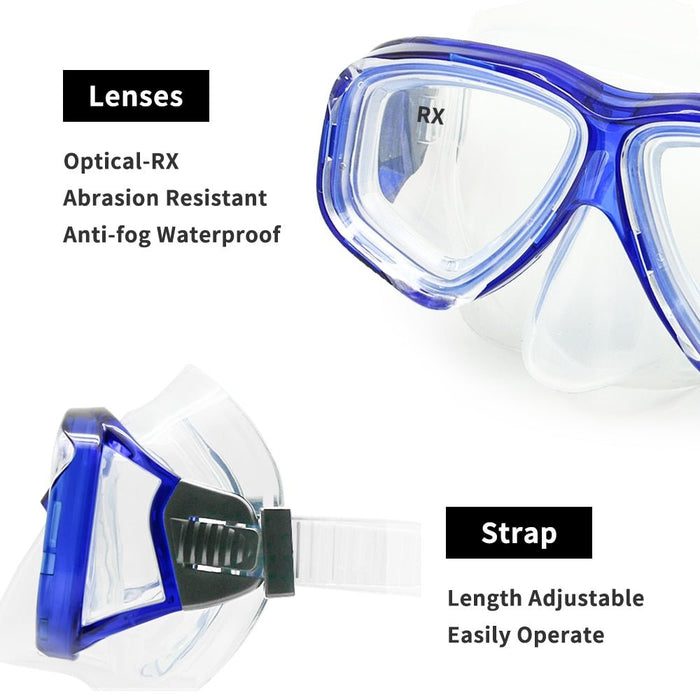 AquaVision Scuba Mask - Flamin' Fitness