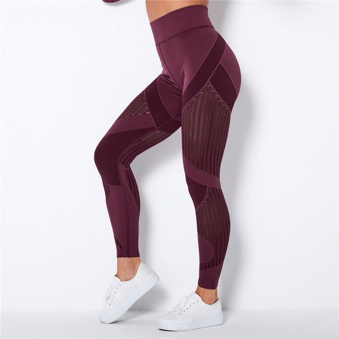 Bolt Seamless Gym Leggings - Flamin' Fitness