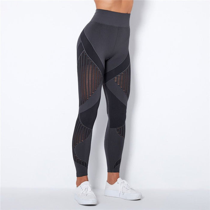 Bolt Seamless Gym Leggings - Flamin' Fitness
