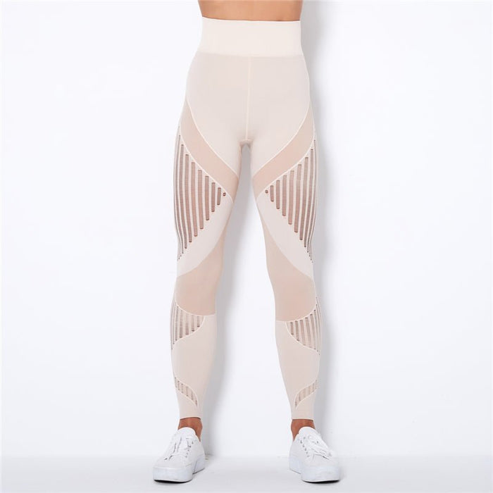Bolt Seamless Gym Leggings - Flamin' Fitness