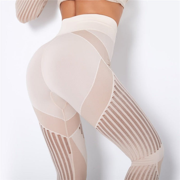 Bolt Seamless Gym Leggings - Flamin' Fitness