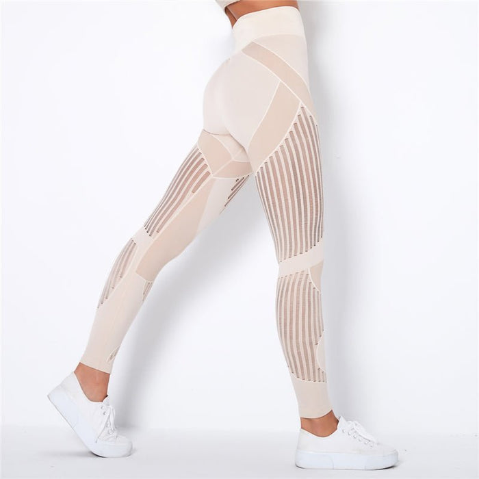 Bolt Seamless Gym Leggings - Flamin' Fitness