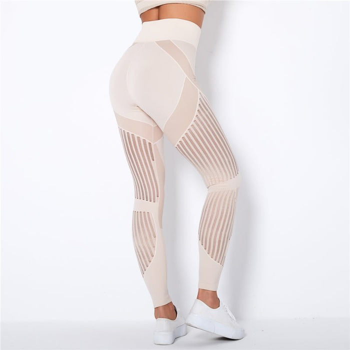 Bolt Seamless Gym Leggings - Flamin' Fitness