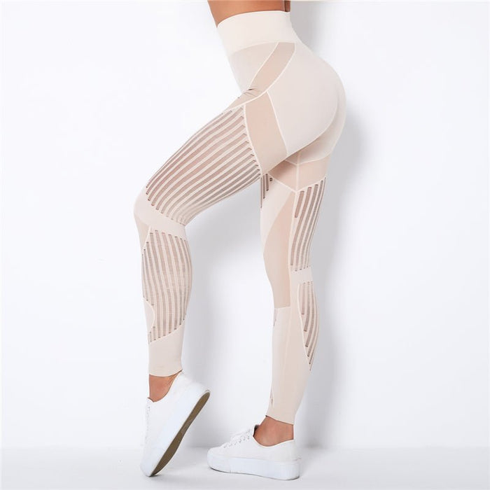 Bolt Seamless Gym Leggings - Flamin' Fitness