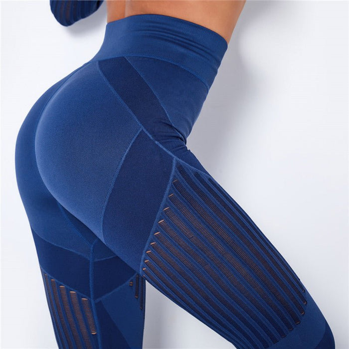 Bolt Seamless Gym Leggings - Flamin' Fitness