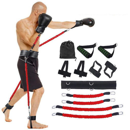 Boxing Exercise Belt & Resistance Band Set - Flamin' Fitness