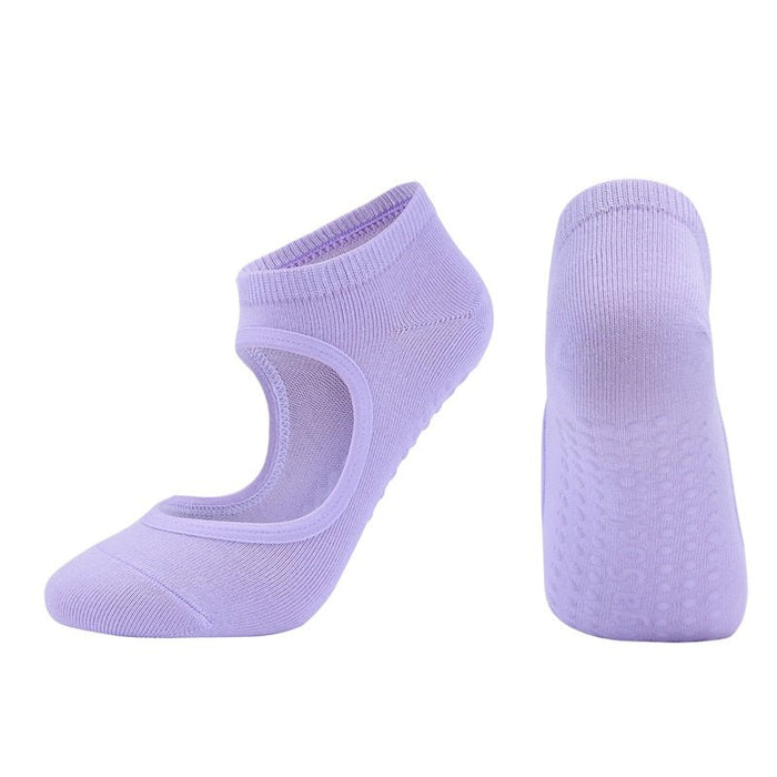 BreatheFlow Yoga Socks - Flamin' Fitness