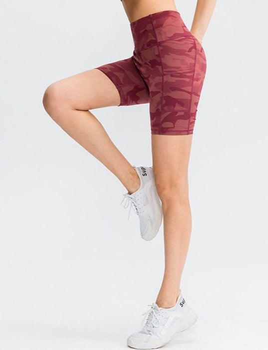 CamoFlex Gym Shorts - Flamin' Fitness