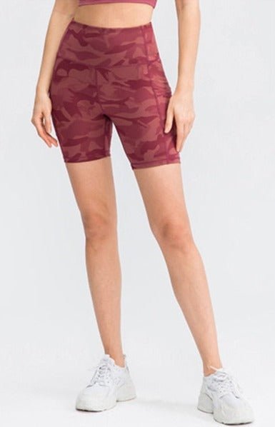CamoFlex Gym Shorts - Flamin' Fitness