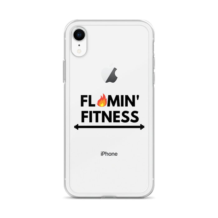 Clear iPhone Case - Flamin' Fitness