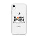 Clear iPhone Case - Flamin' Fitness
