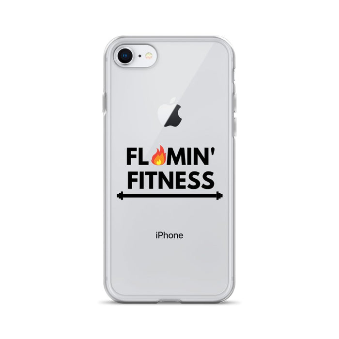 Clear iPhone Case - Flamin' Fitness