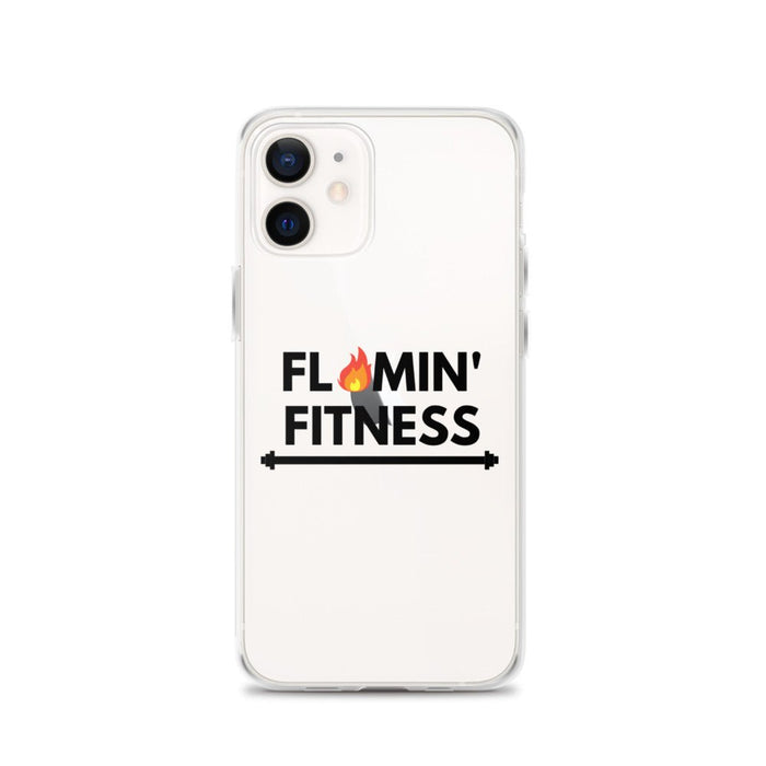 Clear iPhone Case - Flamin' Fitness