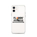 Clear iPhone Case - Flamin' Fitness