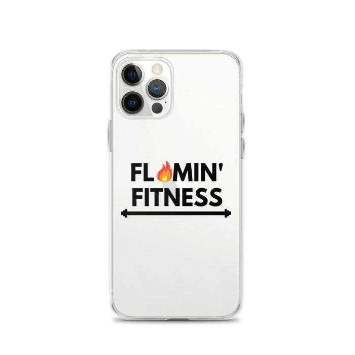 Clear iPhone Case - Flamin' Fitness