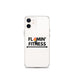 Clear iPhone Case - Flamin' Fitness