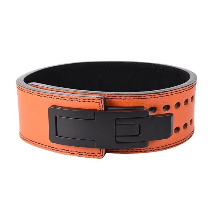 Cowhide Wide Weightlifting Belt - Flamin' Fitness