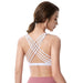 Crisscross Padded Sports Bra - Flamin' Fitness