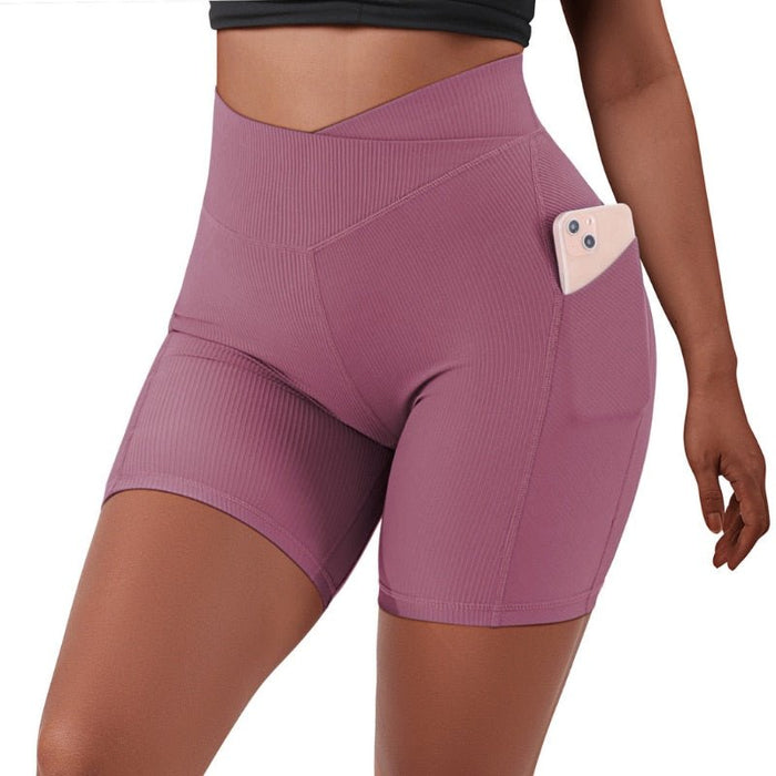 Crossover Gym Shorts - Flamin' Fitness