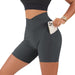 Crossover Gym Shorts - Flamin' Fitness