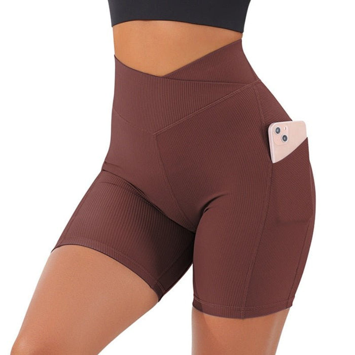 Crossover Gym Shorts - Flamin' Fitness