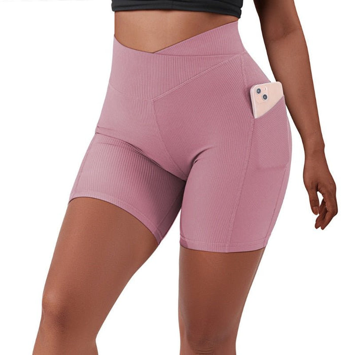 Crossover Gym Shorts - Flamin' Fitness