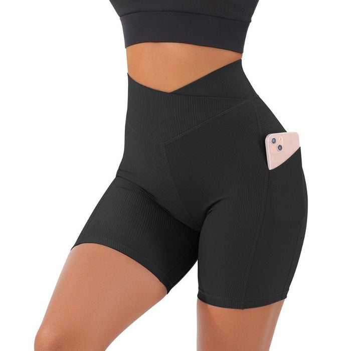 Crossover Gym Shorts - Flamin' Fitness