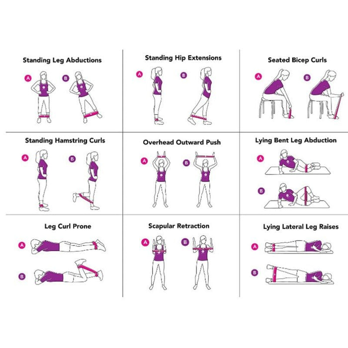 FlexiFit Resistance Bands - Flamin' Fitness