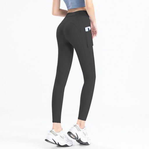 High-Waisted Gym Leggings With Pockets - Flamin' Fitness