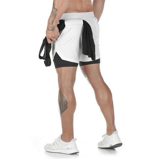 Men's 2-In-1 Sports Shorts - Flamin' Fitness
