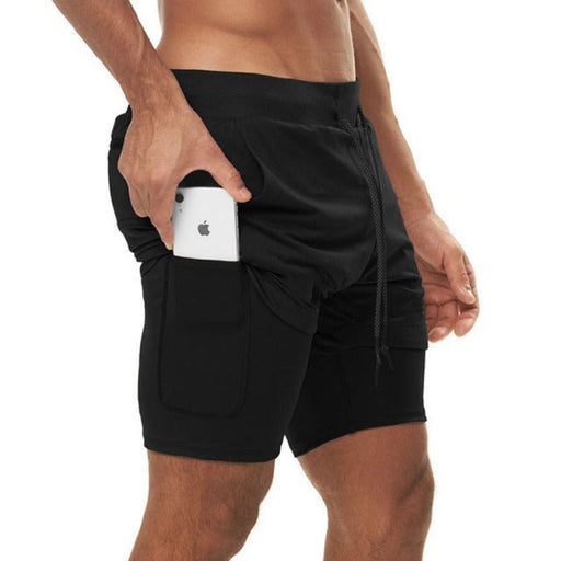 Men's 2-In-1 Sports Shorts - Flamin' Fitness